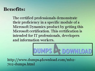 How To Pass Microsoft MB2-702 Dumps - Dumps4download.com