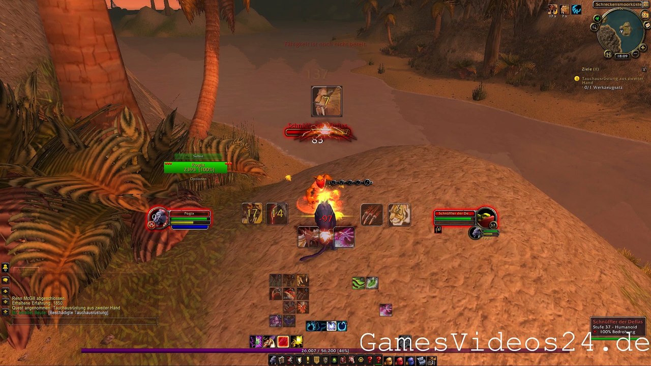 World of Warcraft Quest: Tauchausrüstung aus zweiter Hand