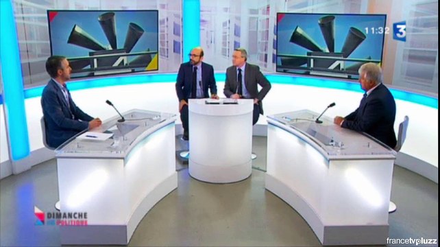 Antoine Maurice invité de Dimanche Politique sur les risques industriels - France 3