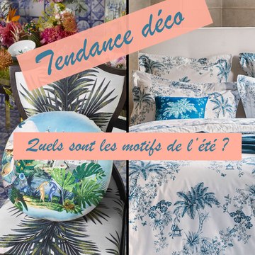 Tendance déco: quels sont les motifs de l'été ?
