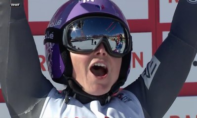 Revivez le podium et le troisième titre mondial en carrière de Tessa Worley