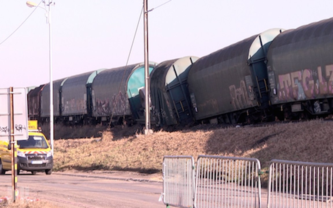 Un train de marchandises déraille au Port du Rhin à Strasbourg