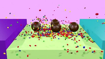 Chocolate Finger Family Candies & Ice Creams Nursery Rhyme 3D