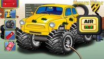 Мультики про машинки. Конструктор: cобираем внедорожник монстр-трак (Monster Truck)