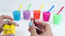 Play Doh Surprise Colour Yogurt Cups Mickey Mouse Minnie Mouse Disney Cars 2 Angry Birds Hello Kitty