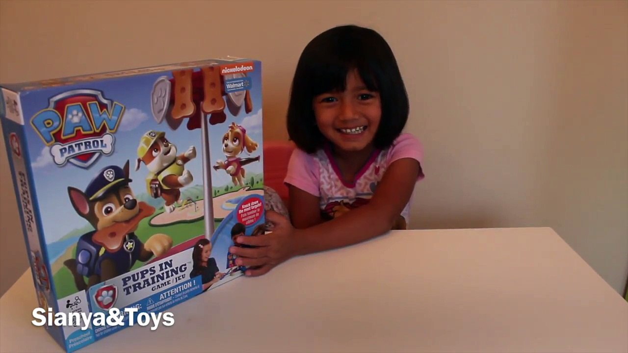 Nickelodeon Paw Patrol NEW Game Surprise Toy Opening Playtime Video for Kids