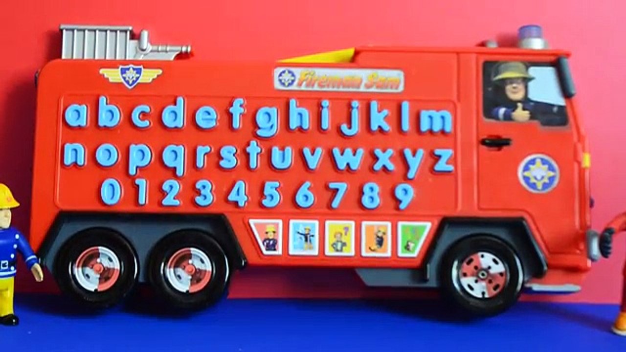 Fireman sam Talking learning toy Fireman sam toys Jupiter fire engine Fireman truck