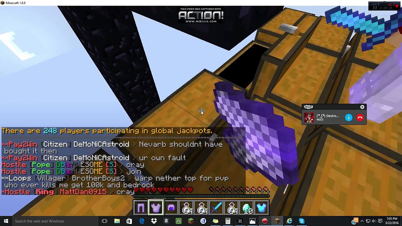Minecraft The Archon Factions Black Ep 28: Genning walls + Raiding Skyvault!
