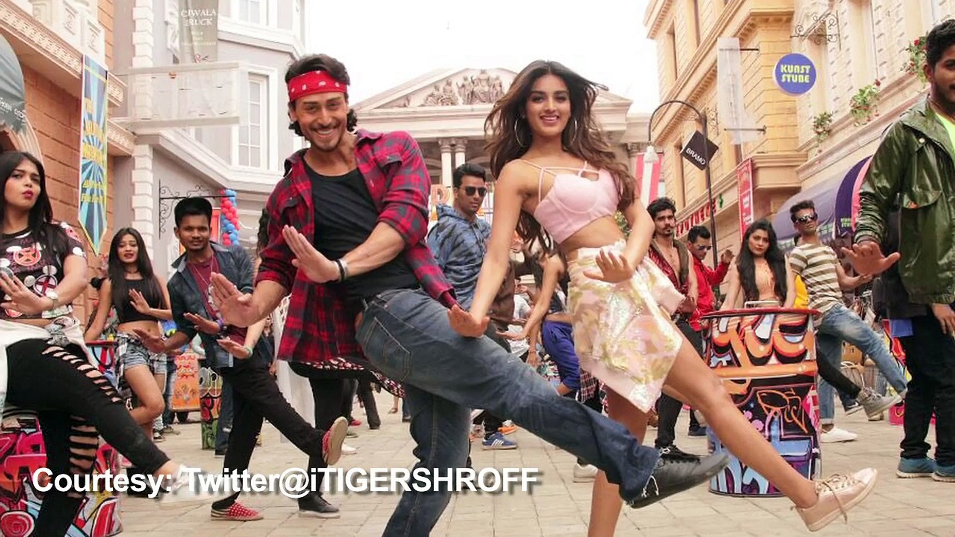 Ding Dang Song Tiger Pays Tribute To Father In Munna Michael Video Dailymotion