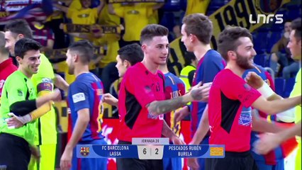 [HIGHLIGHTS] FUTSAL (LNFS): FC Barcelona Lassa – Burela (6-2)