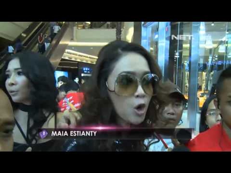 Entertainment News-Maia Estianty Tak Pernah Absen Dukung Anak