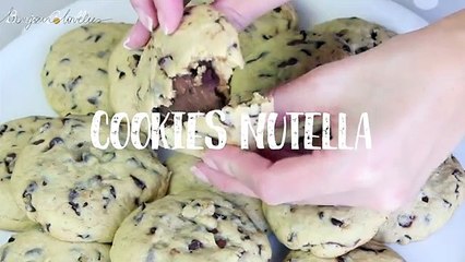 Cookies Coeur Fondant NUTELLA !