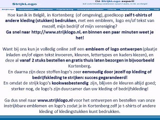 Zelf kleding bedrukken Kortenberg