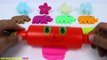 Learn colours with play doh elephant moulds with elmo cookie cutters creative and fun