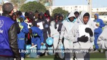 Libye: 170 migrants sénégalais rapatriés