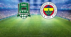 UEFA Avrupa Ligi'ndeki Krasnodar-Fenerbahçe Maçının İlk 11'leri Belli Oldu