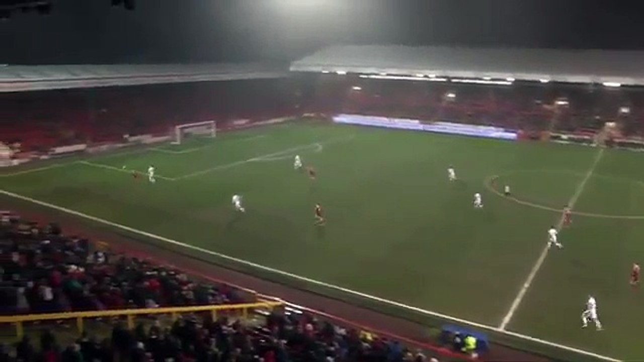 Aberdeen 3:0 Motherwell (Scottish Premier League. 15 February 2017)