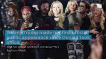 You can't sit with us: Tiffany Trump bullied at New York Fashion Week