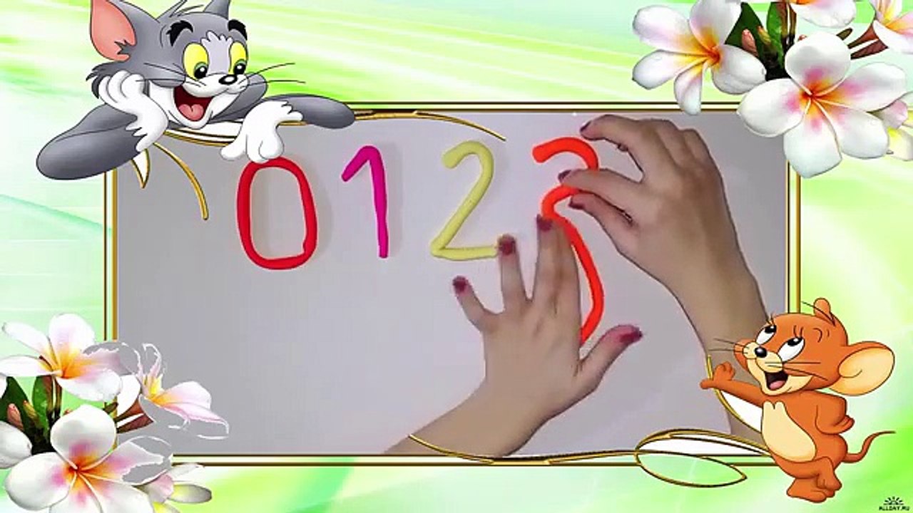 Play Doh 123 With Tom and Jerry, Numbers, Figures