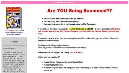 Anti-scam Manual For Online Dating.