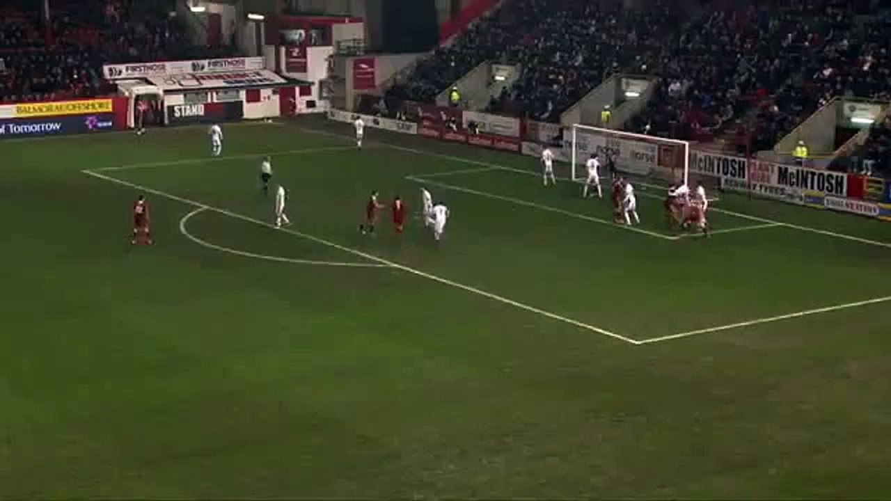 Aberdeen 6:0 Motherwell (Scottish Premier League. 15 February 2017)