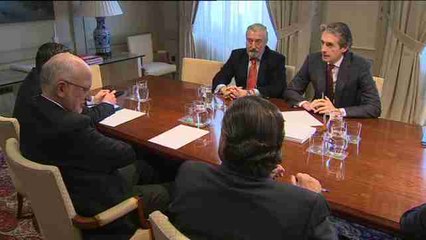 Juan Roig y Vicente Boluda piden a Íñigo de la Serna que impulse el Corredor Mediterráneo