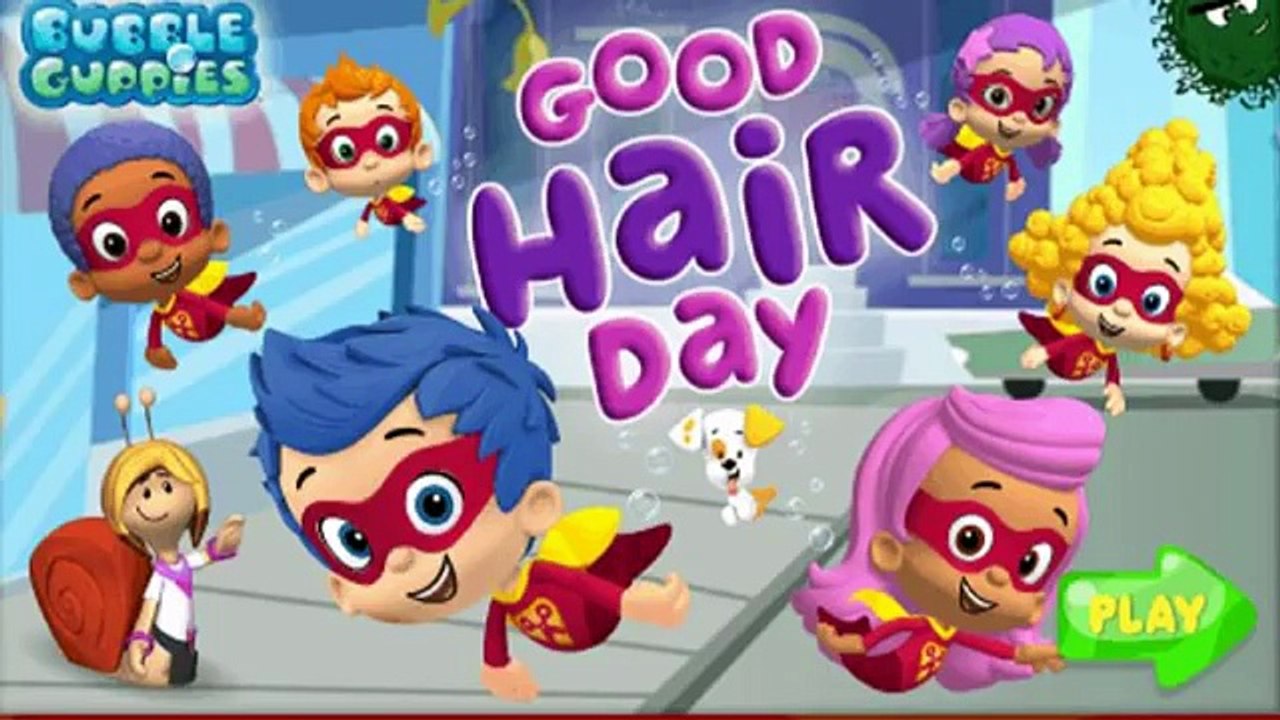Bubble Guppies: Good Hair Day. Game For Kids