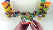 Babys Kinder Surprise Eggs New Toys For Kids Peppa Pig Toy Unrapping Fun Time Toddlers