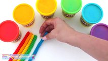 Play Doh Cómo Hacer Twizzlers arco iris de Regaliz de BRICOLAJE RainbowLearning