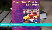 Read Online  Promoting Positive Behavior: Guidance Strategies for Early Childhood Settings For