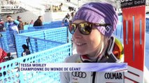 Mondiaux de ski - L'immense joie de Tessa Worley