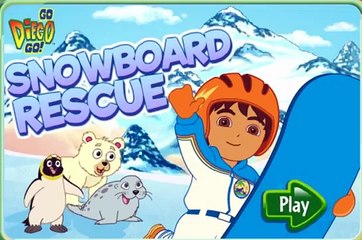 Go Diego Go! - Diegos Snowboard Rescue Game