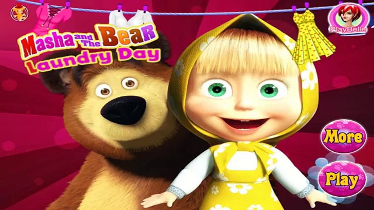 Masha Día de Lavandería Mejor Juego para las Niñas