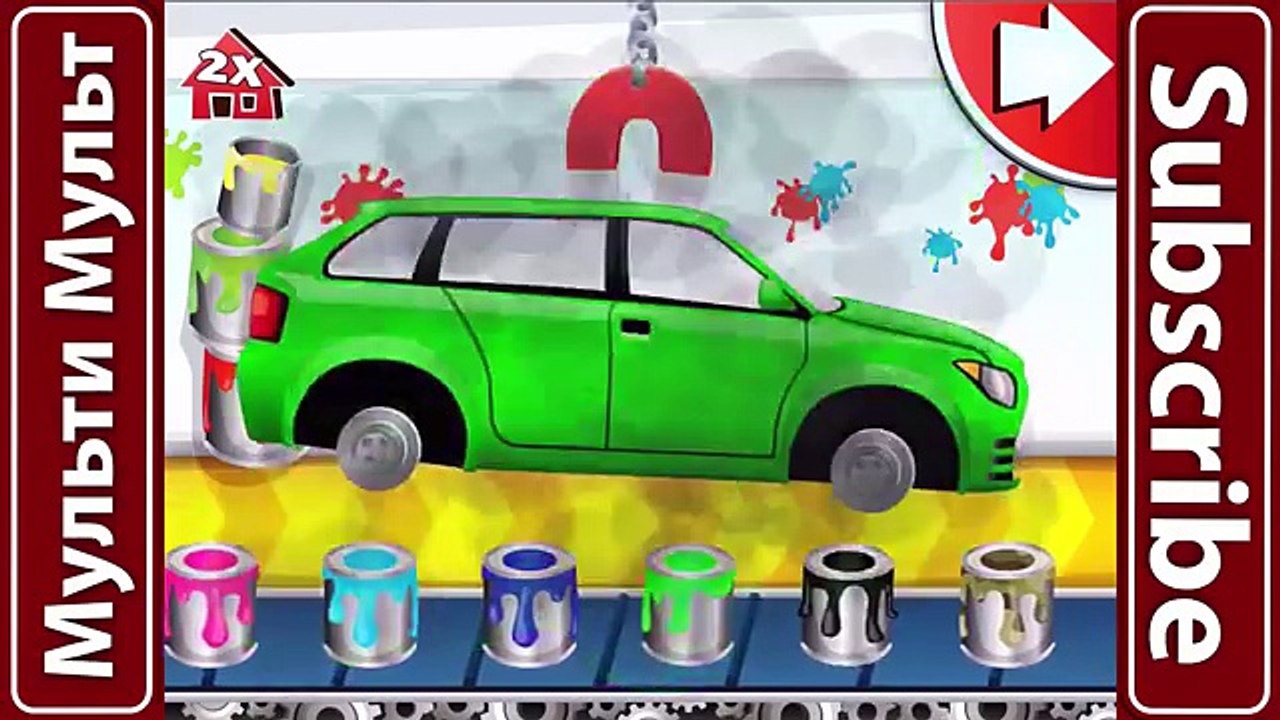 Dream Cars Factory Police Car - Best iOS Game App for Kids - Cartoon about Cars - Car serv