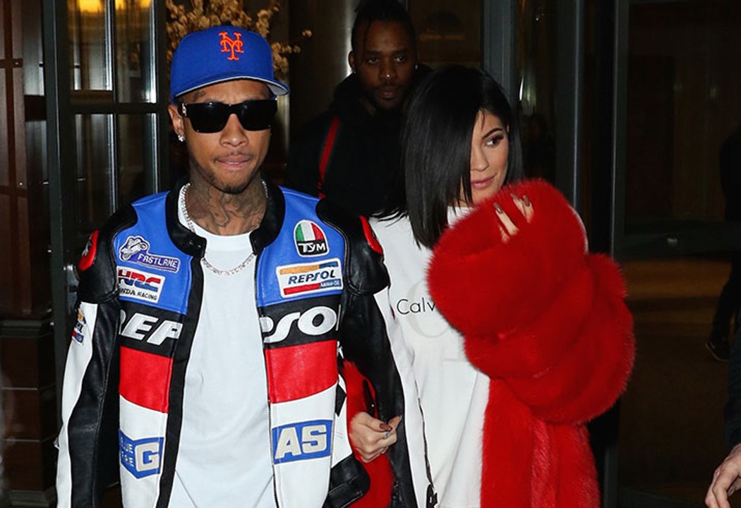 Kylie Jenner & Tyga Exit Kanye West's 'Toned Down' Yeezy Fashion Show