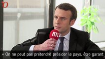Présidentielle : Macron fait la leçon à Fillon