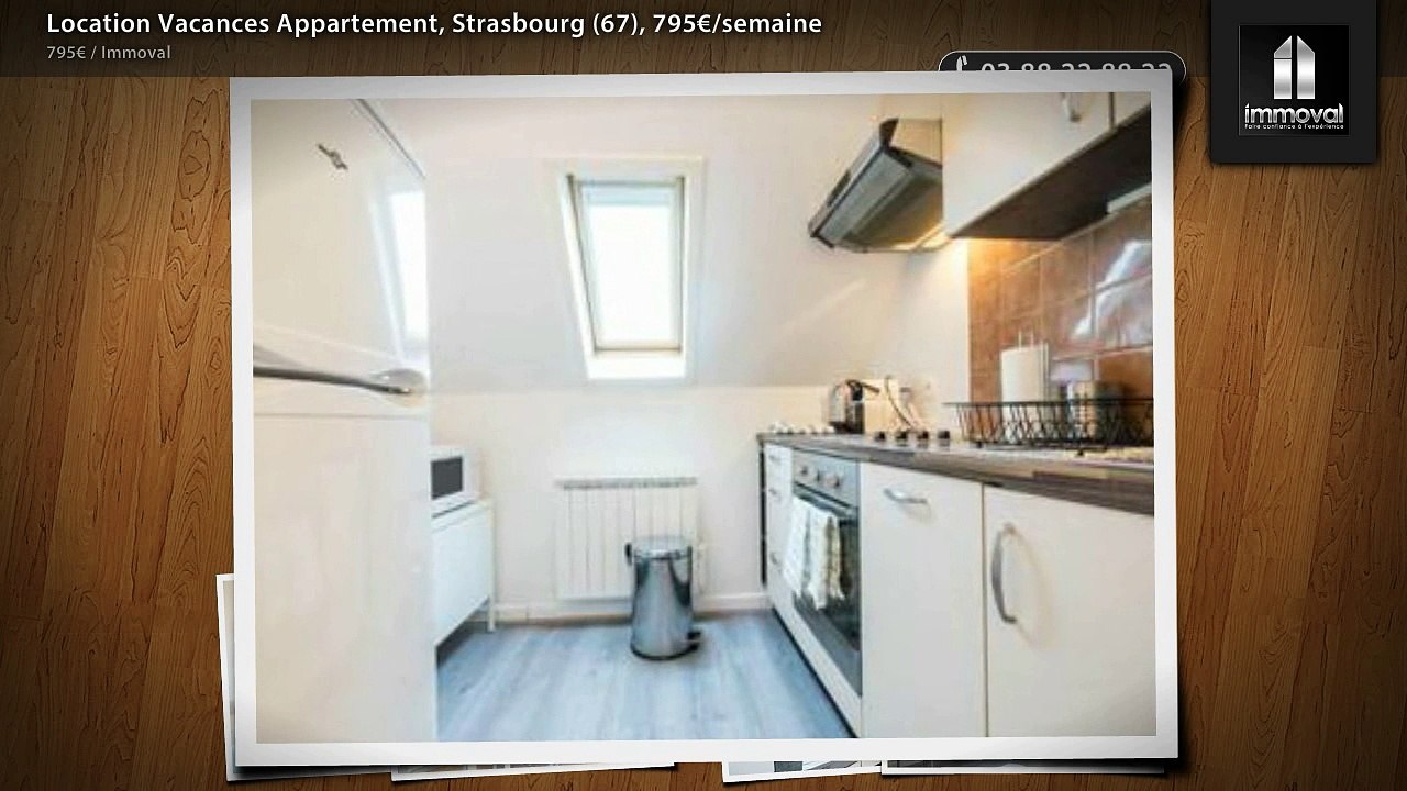 Location Vacances Appartement, Strasbourg (67), 795€/semaine