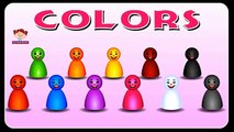 Learn Colors For Children Toddlers Kids Babies with Colors Crew | Crazy Baby Rhymes Colors