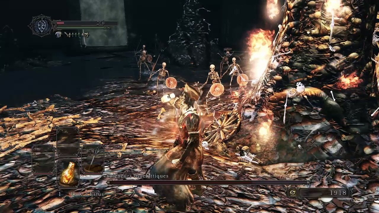 Dark souls 2 sl1 Seigneurs squelettiques