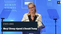 Meryl Streep répond avec humour aux indélicatesses de Donald Trump