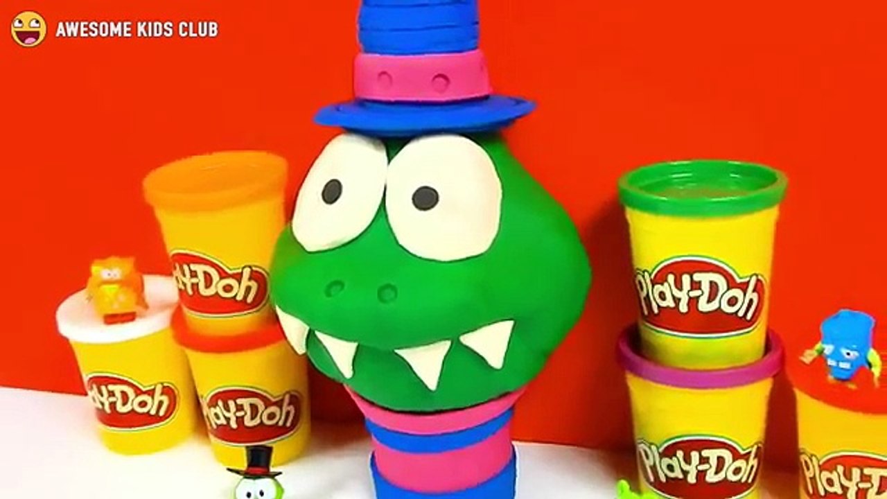 Cut The Rope Monster Big Playdoh Surprise Egg