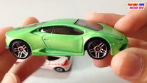 Tomica & Hot Wheels | Lamborghini Vs Honda CR-Z Safety | Kids Cars Toys Videos HD Collection