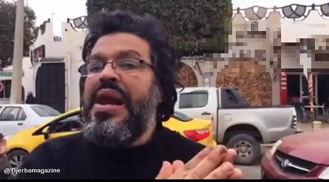 جربة : أهالي حومة السوق يحتجون للمطالبة باغلاق مطعم حانة