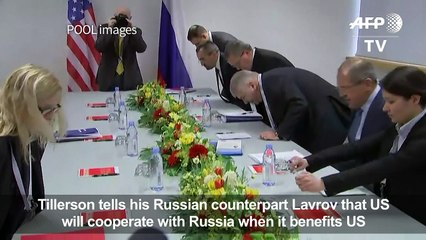 Tillerson says ready to work with Russia when it benefits US