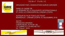 Génocide des Tutsi - Responsabilité de la France (Vol 1/2) - Soirée-débat autour du film documentaire 