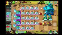 Plants vs Zombies 2 Kungfu World: Iceberg lettuce VS Minor Boss, Gameplay&Walkthrough