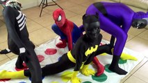 Spiderman vs Frozen Elsa vs Joker w/ Batman, Batgirl, Pink Spidergirl, Venom - Funny Super