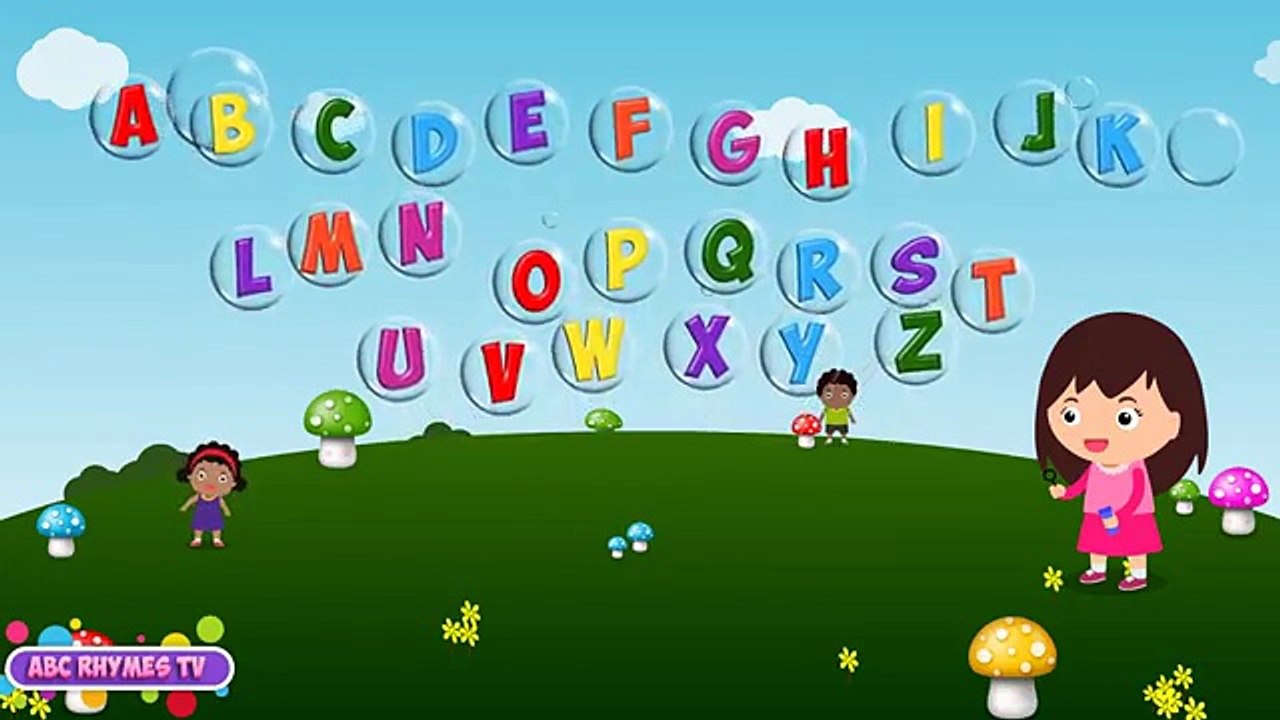 ABC Song - Bubbles ABC Song for Kids - Learn Alphabets - Dailymotion Video