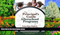 PDF  The Principal s Guide to Afterschool Programs, K-8: Extending Student Learning Opportunities