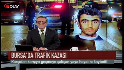 Bursa'da trafik kazası (Haber 16 02 2017)